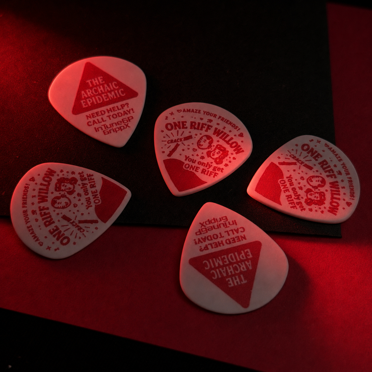 One Riff Willow - Pick Pack (5)